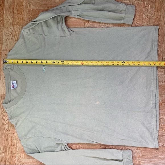 Vintage Nokia Shirt Men’s XL Long Sleeve Embroidered Hanes Beefy-T 90s Promo Tee - Picture 5 of 10